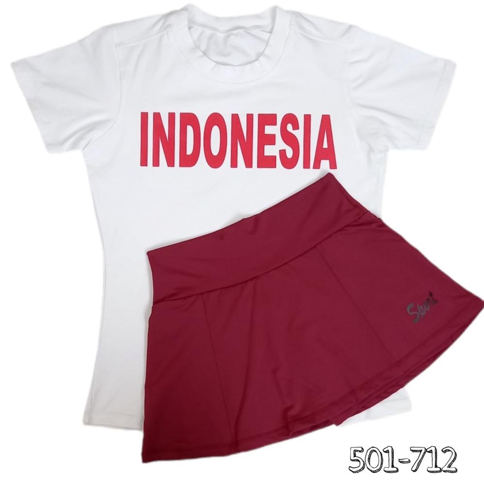 Legging Senam/Celana 17 Agustus/Baju Senam Merah Putih 17An/Baju Hari Kemerdekaan Indonesia/Baju Ind