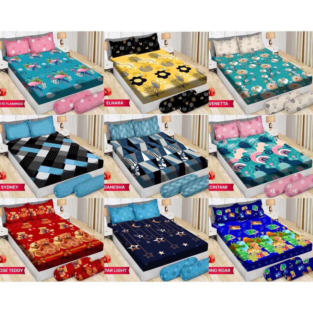 Bonita - Sprei Queen (160x200) No 2 Terlaris pilihan (B)