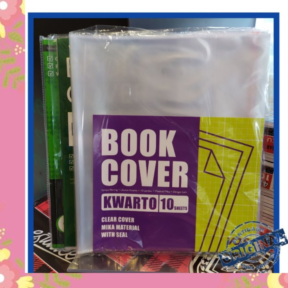 

Sampul buku plastik bening kwarto shield