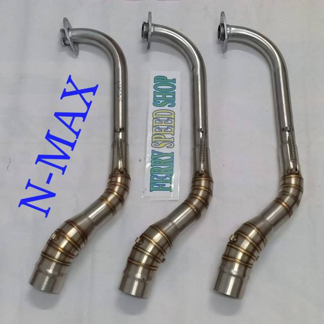 HEADER LEHER KNALPOT RACING NMAX - PIPA KNALPOT RACING NMAX - HEADER LEHER KNALPOT NMAX