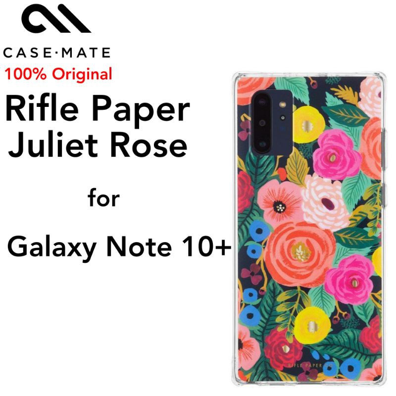 Samsung Galaxy Note 10 Plus Original Casemate Rifle Paper Juliet Rose Case Casing Kesing