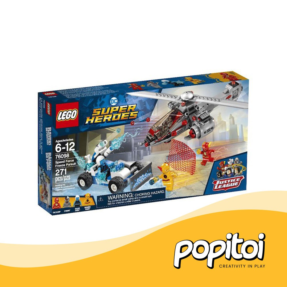 LEGO Super Heroes 76098 Speed Force Freeze Pursuit BAD BOX