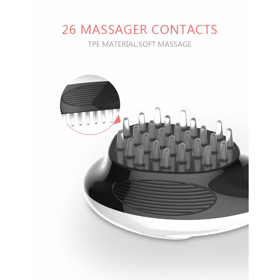 Electric Scalp Massager Brush / Alat Pijit Kepala Scalp Auto