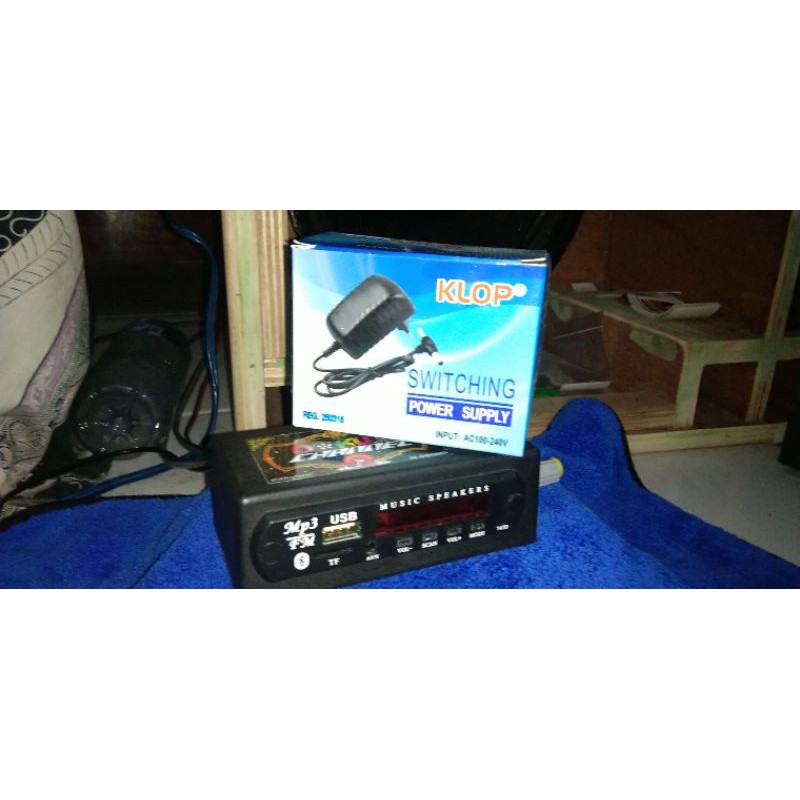 Jual Ampli Mini Stereo + Bluetooth Jernih 12 Volt | Shopee Indonesia