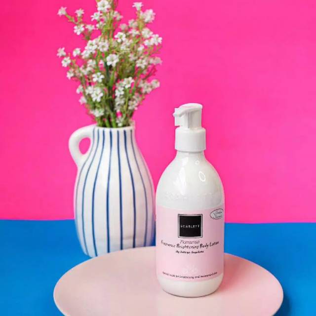 Scarlet whitening hand and body lotion