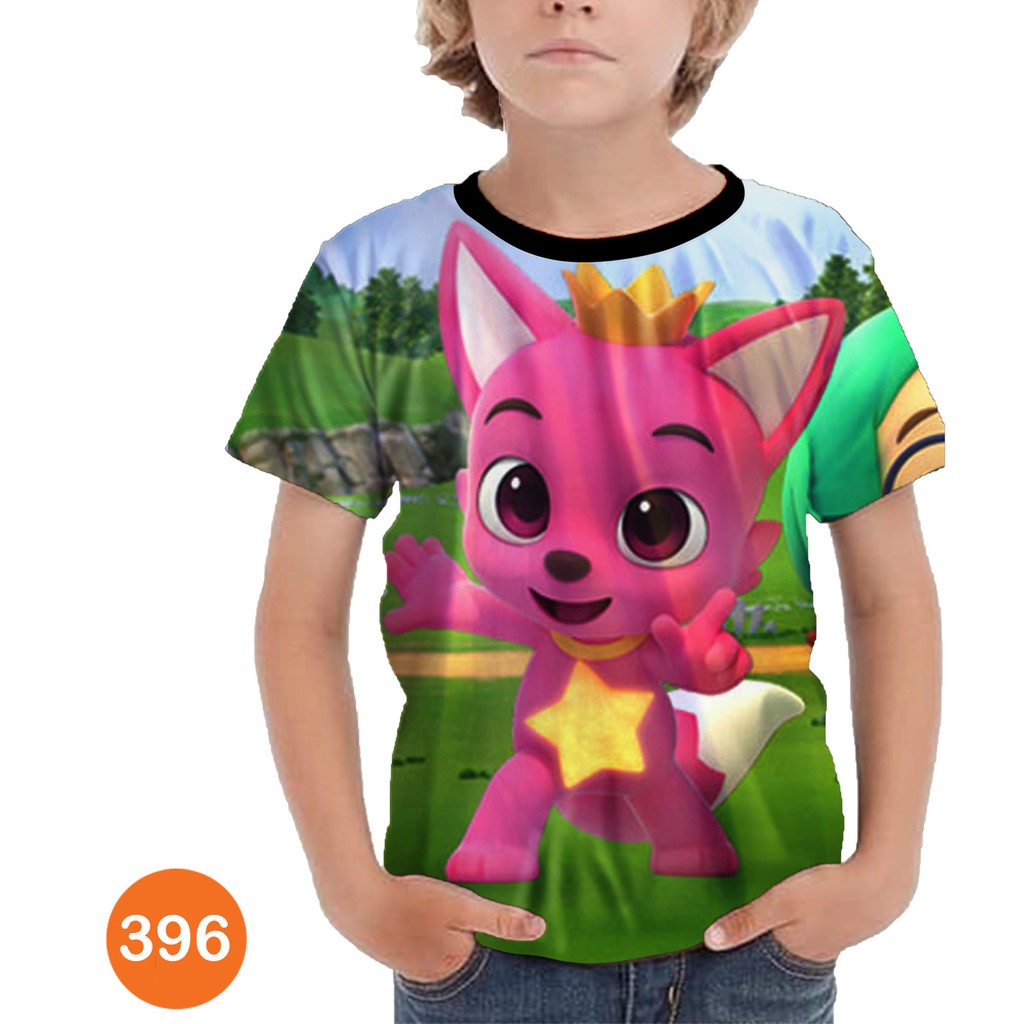 Baju Pinkfong Baby Shark Baju Anak Printing #396