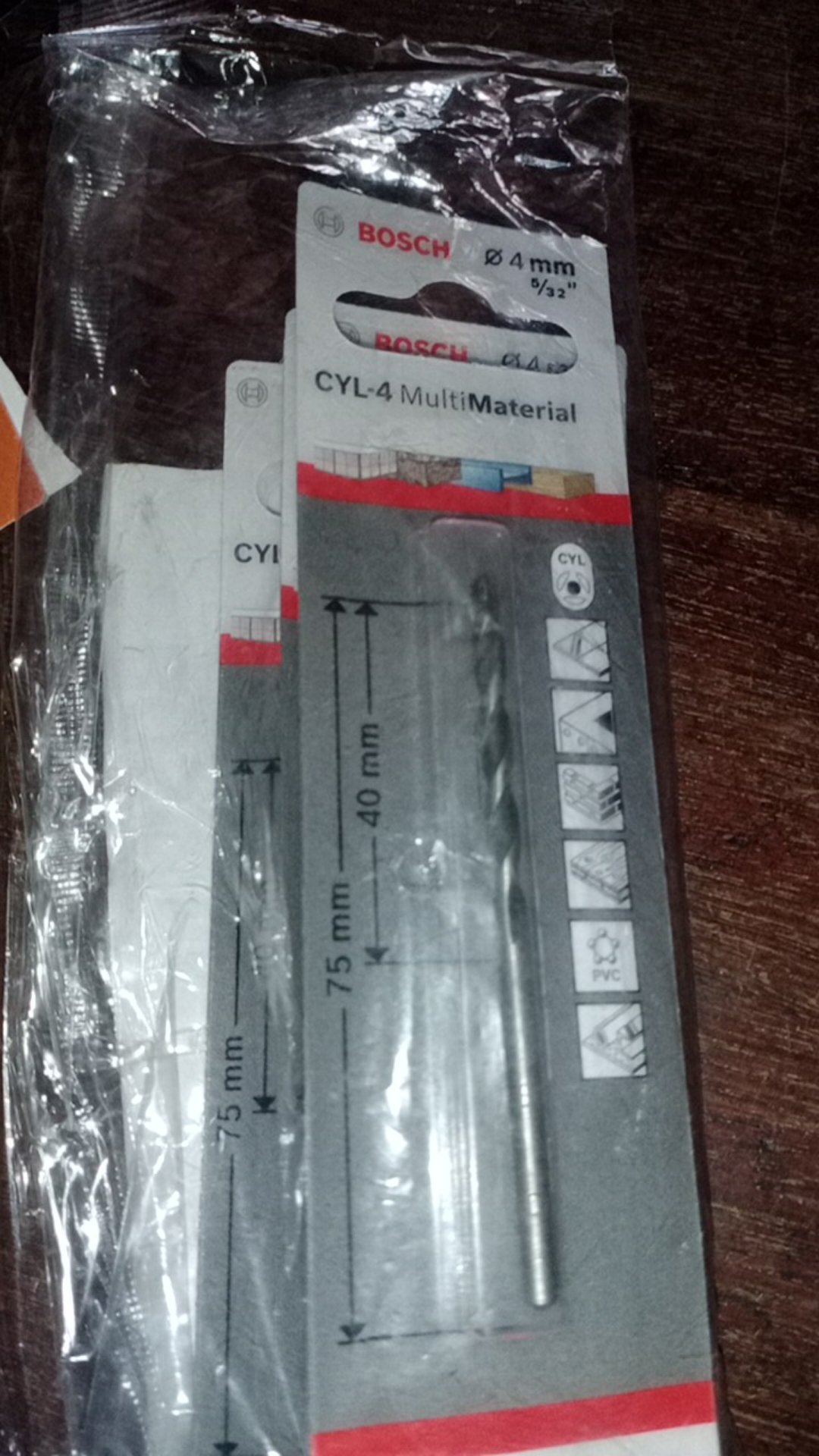 Bosch Mata Bor Beton Cyl-2 Ukuran 4 Mm