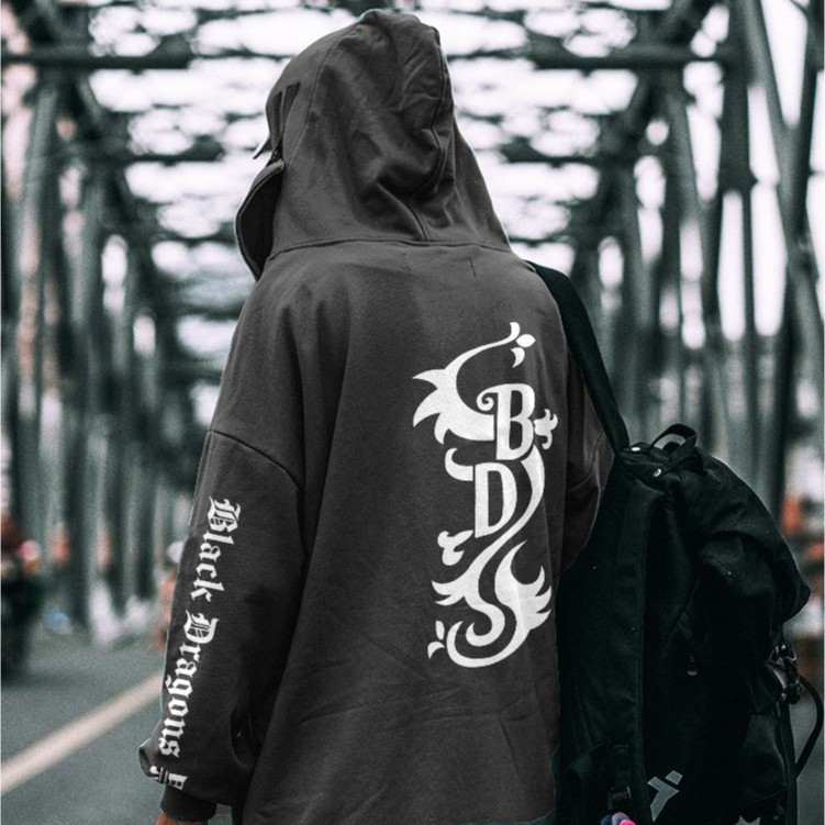 Unsettled Hoodie Black Dragon Anime Manga Tokyo Revengers Premium Unisex