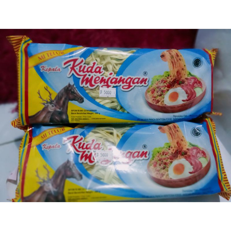 

mie telur kuda menjangan