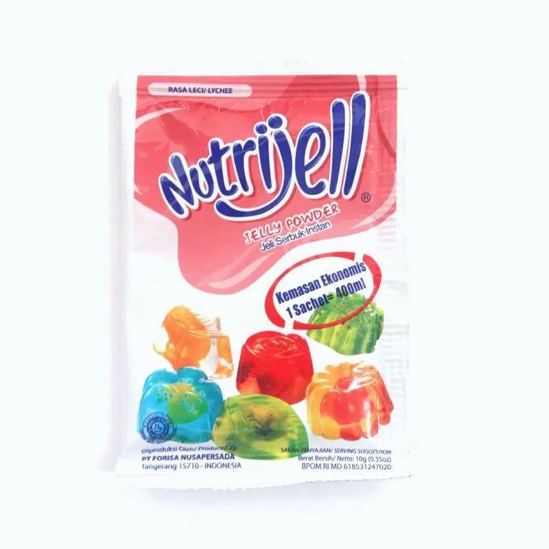 

Nutrijell Rasa Leci 10gr