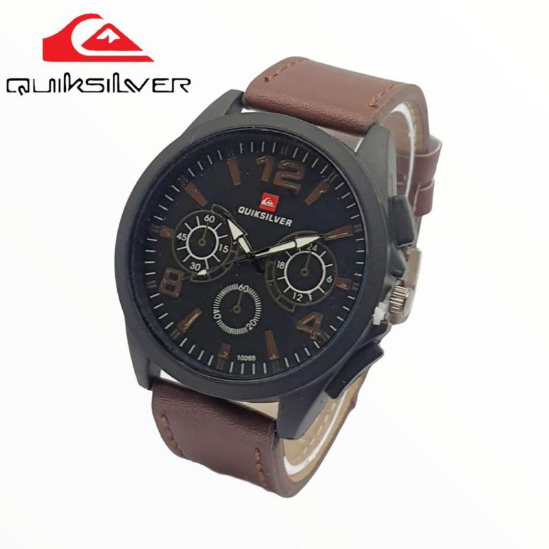 JAM TANGAN PRIA QUIKSILVER ANALOG KULIT SPORT