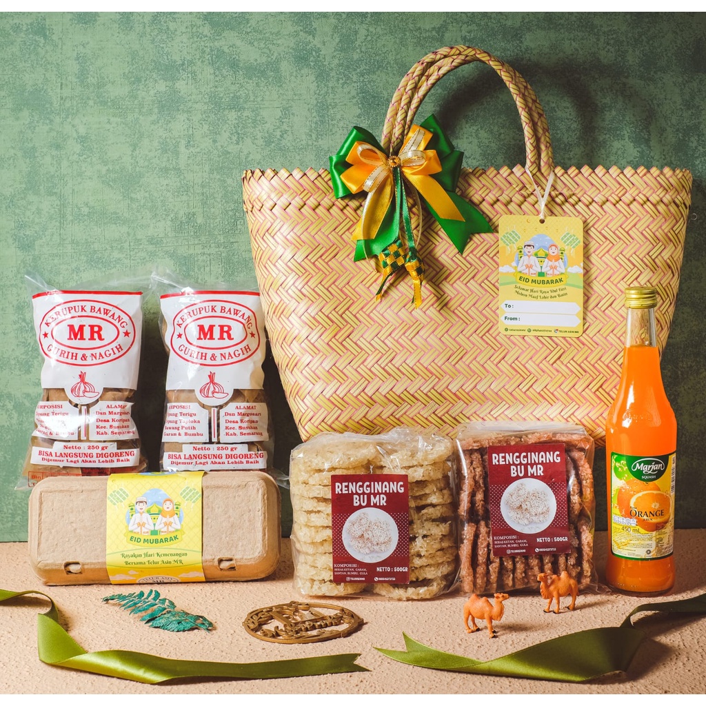 

HAMPERS RAMADHAN & LEBARAN - TAS ANYAM JUMBO DAN JALI