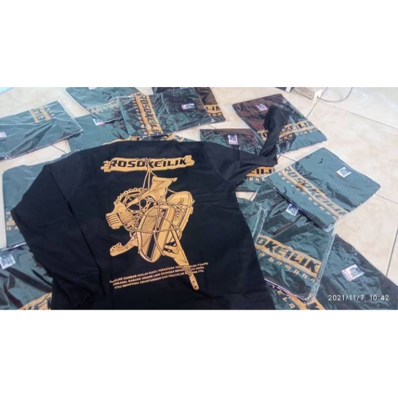 kaos rosok cilik panjang & pendek