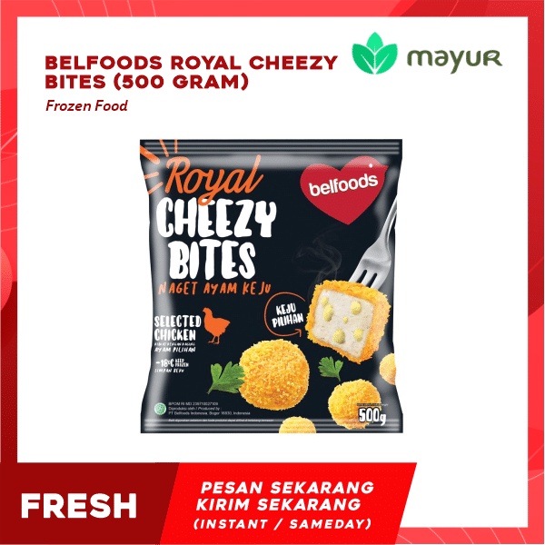 

Belfoods Royal Cheezy Bites (500 gram)