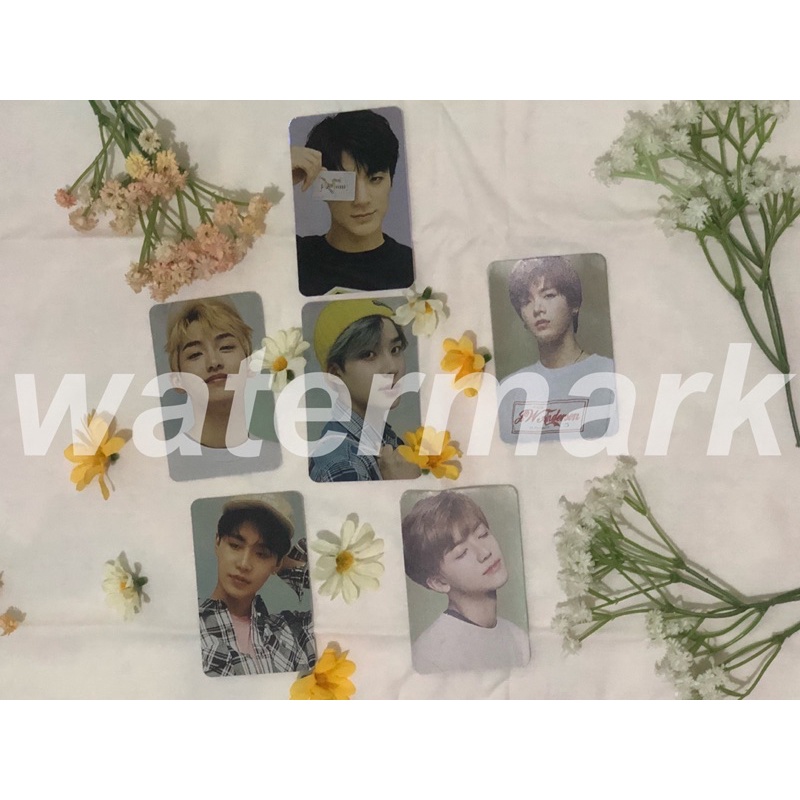 nct 2018 photocard holo // pc holo nct