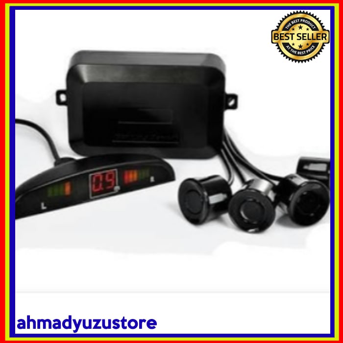 Parking Sensor 4 Titik / Sensor Parkir Mobil 4 Titik Lengkap Indicator