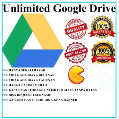 Murah Google Drive Unlimited Cloud Storage Request Username D23 A Bro160 Shopee Indonesia