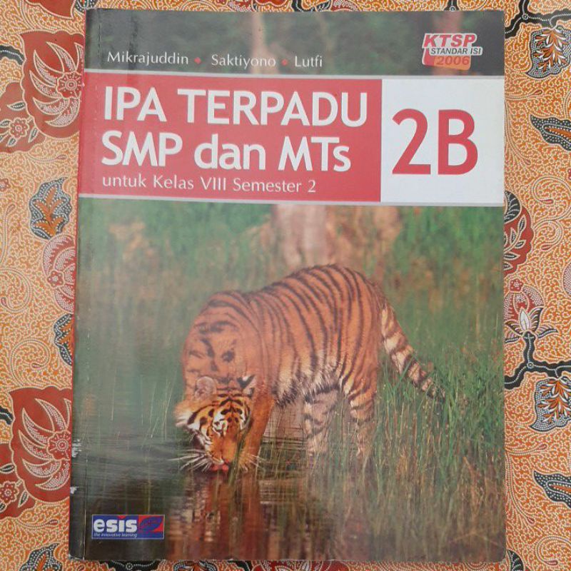 IPA Terpadu SMP/MTs kelas 2B KTSP 2006