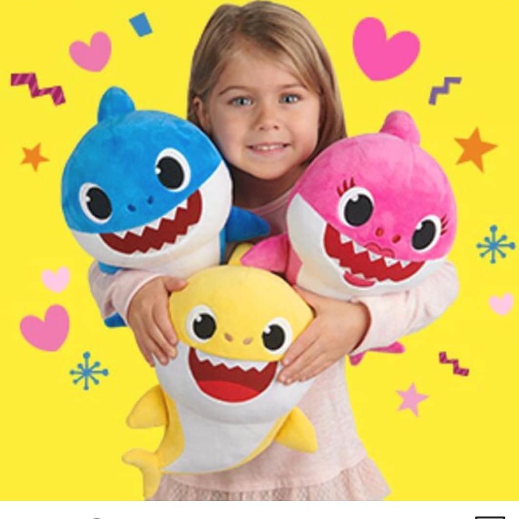 Boneka Baby Shark Pinkfong / Boneka / Boneka Lucu / Boneka Murah / Boneka Imut