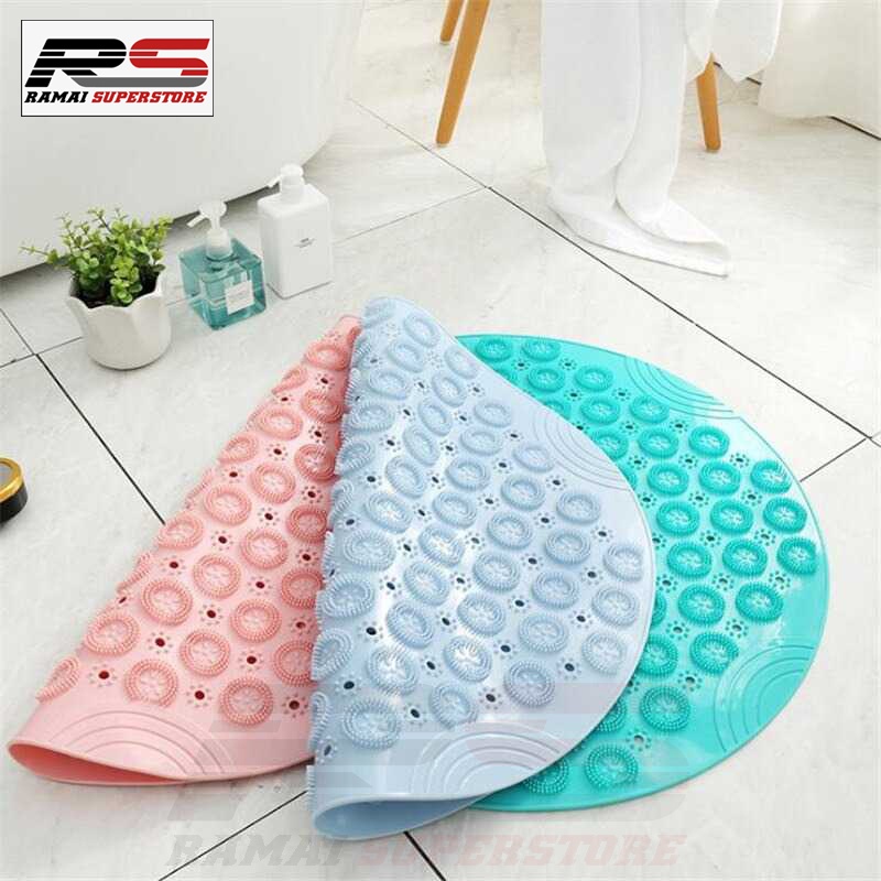 Alas Kaki Matras Kamar Mandi Anti Slip Mats PVC