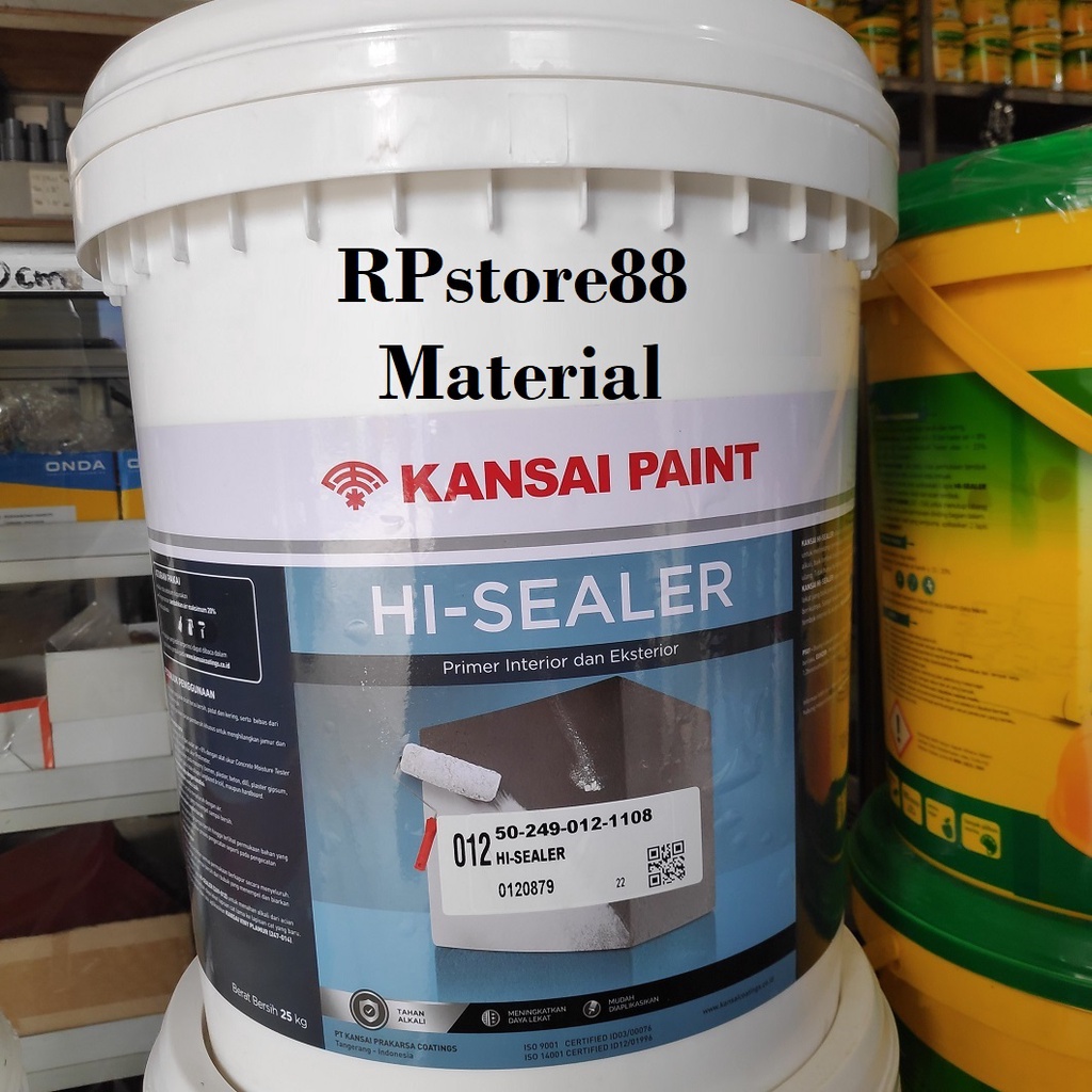 KANSAI HI-SEALER PAIL 25 KG - CAT DASAR TEMBOK - CAT DASAR DINDING 25KG - SEALER