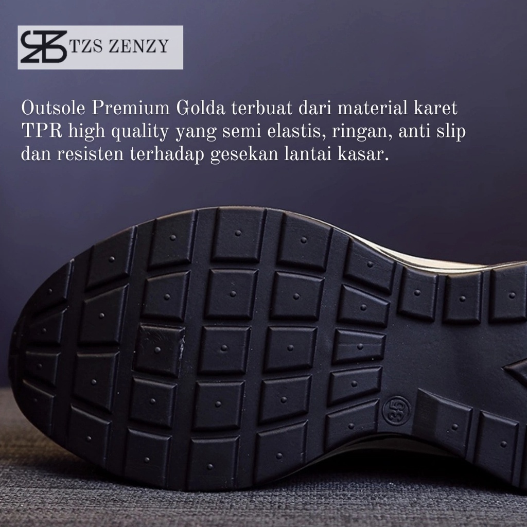 Zenzy Premium Golda Korea Design - Sneakers Modis Comfy-5