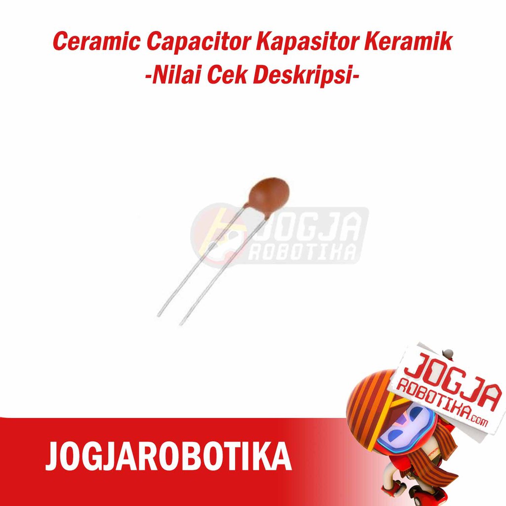 Ceramic Capacitor Kapasitor Keramik (Nilai Cek Deskripsi) -1