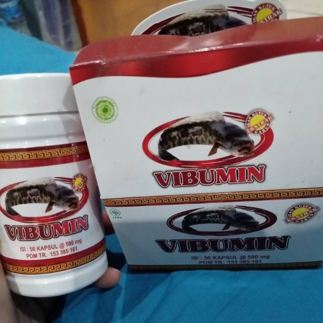 Vibumin kapsul ikan gabus