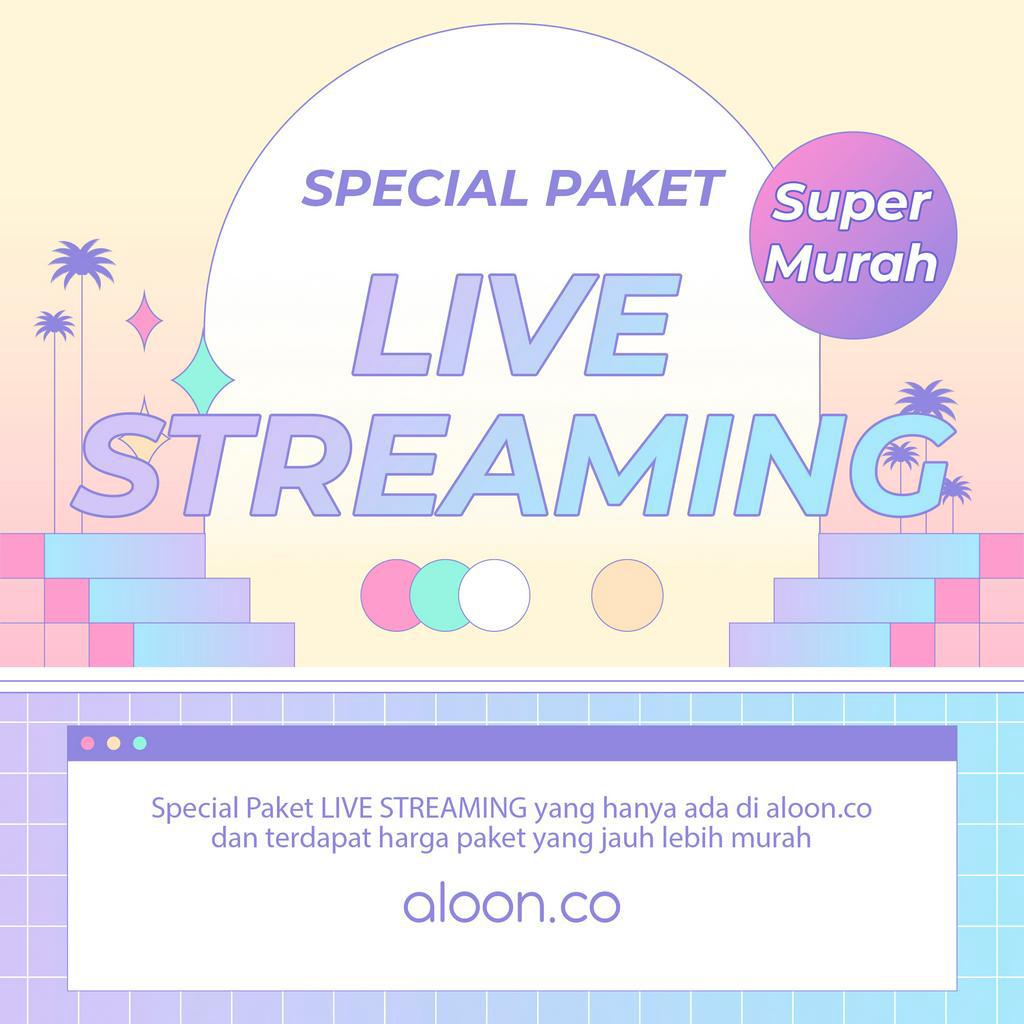 Nota Pembayaran Special Paket Live Streaming by aloon.co