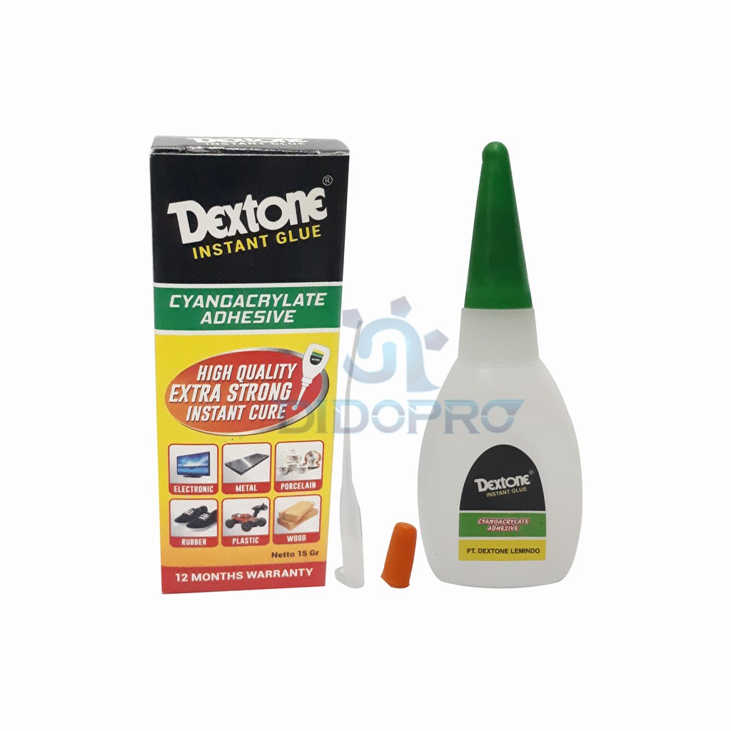 Lem Dextone Instant Glue / Lem Dextone Cair / Lem Korea Dextone 15gr