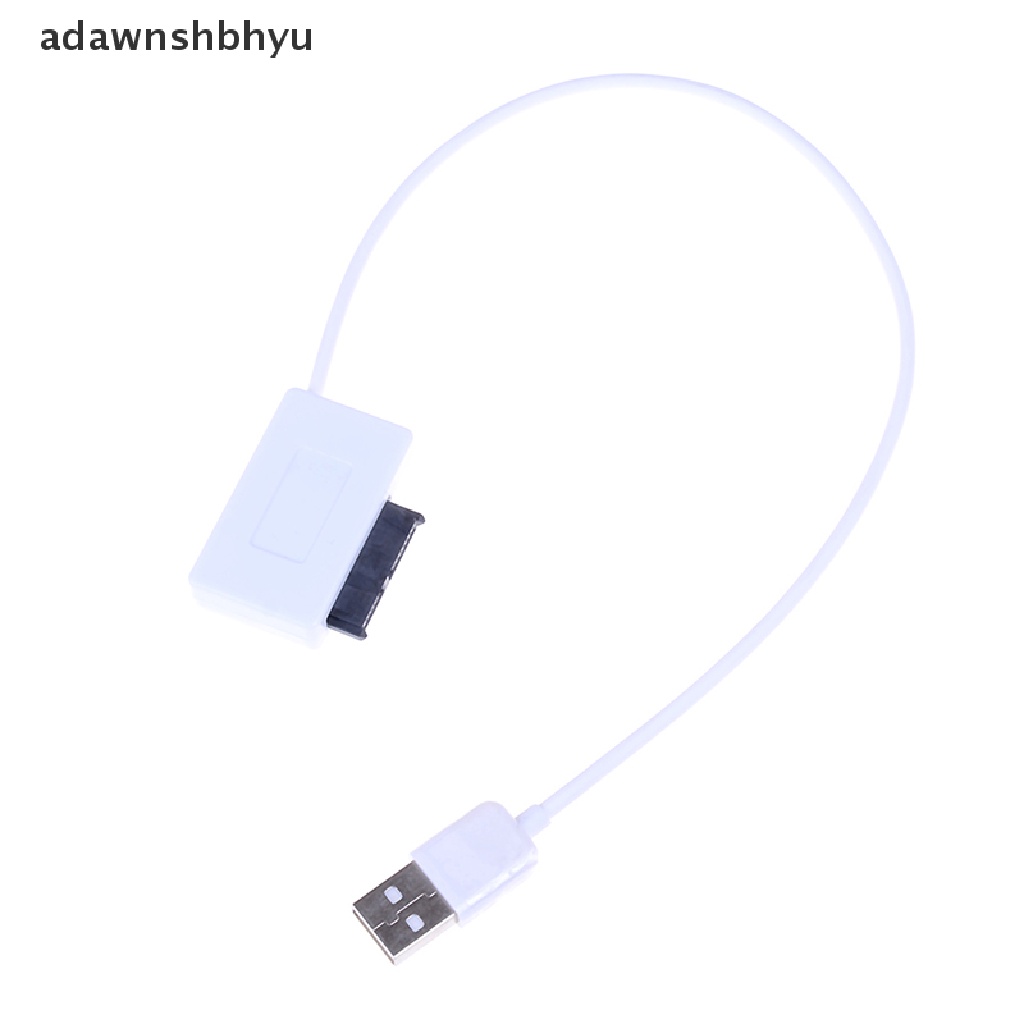 Adawnshbhyu USB to 13Pin Slim SATA/IDE Converter CD DVD Rom Adapter Kabel Drive Optik