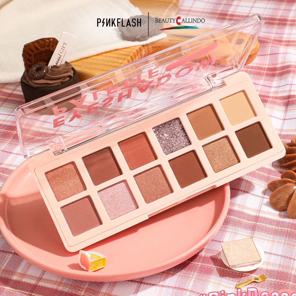 Pinkflash PinkDessert Pro Touch Eyeshadow E15 | PINK FLASH PRO TOUCH EYESHADOW PALETTE PF-E15