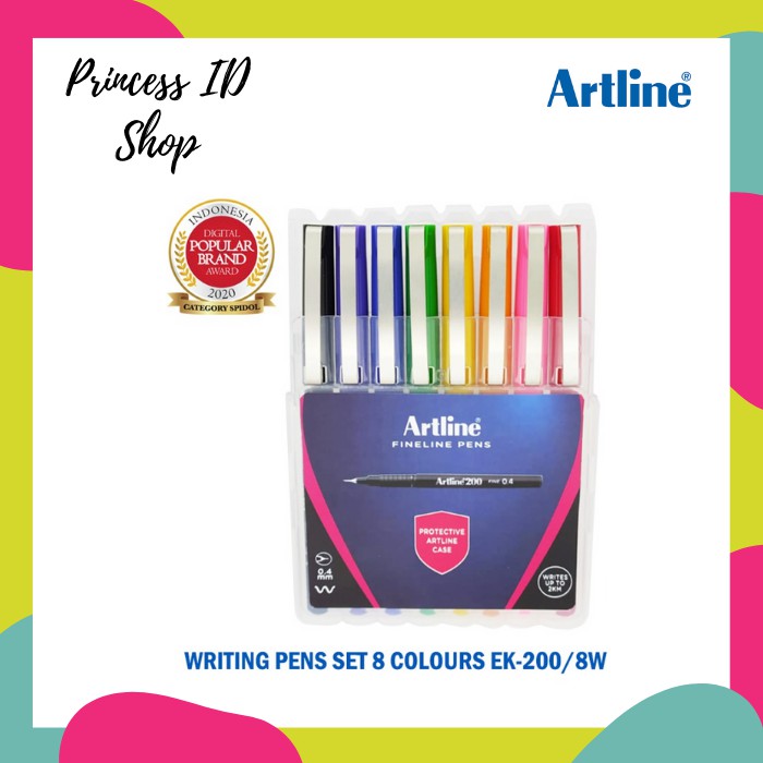 

PULPEN WRITING PEN ARTLINE EK-200/8W