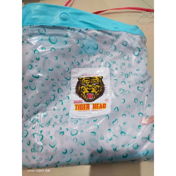 Jas hujan Jaket Celana Tiger Head