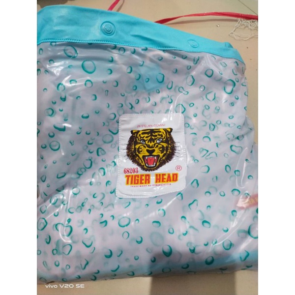 Jas hujan Jaket Celana Tiger Head