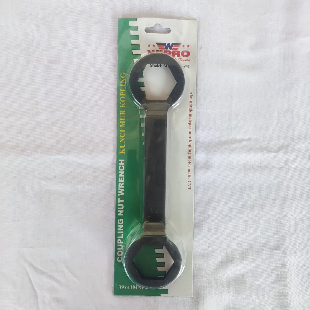 Wipro - Kunci CVT (Pipih) 39x41 / Kunci Mur Kopling