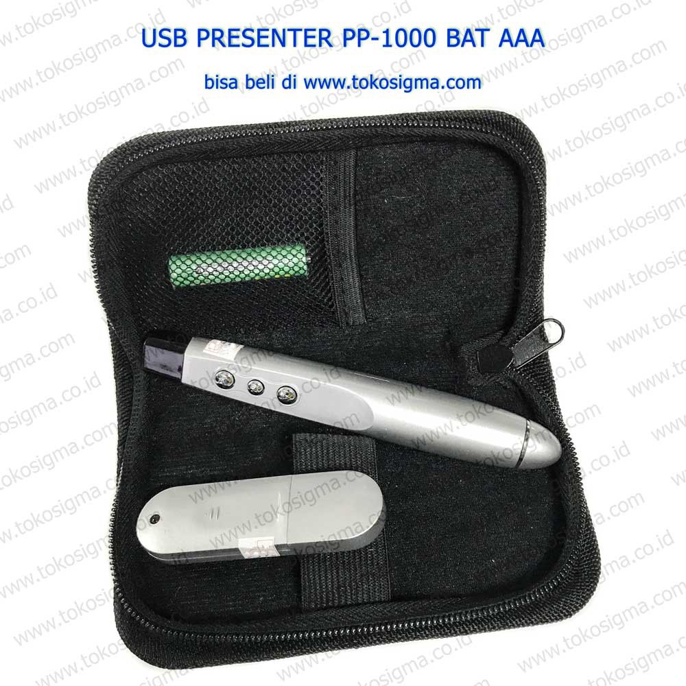 PEN LASER POINTER PRESENTASI PROYEKTOR - USB PRESENTATION PP-1000