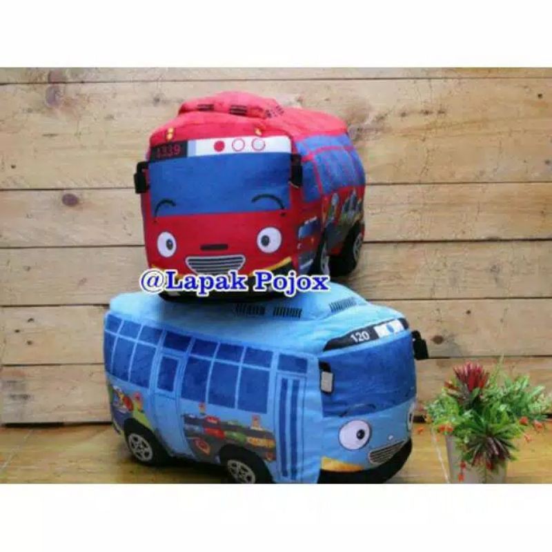 Boneka Bantal Bus Tayo L