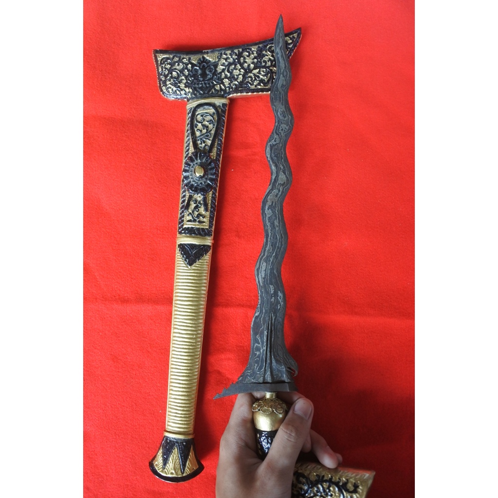 Keris sabuk inten warangka bugis wfn8025