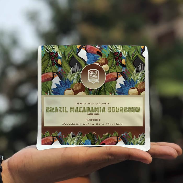 

Kopi Arabika BRAZIL MACADAMIA BOURBOUN Limited Arabica Mrocoffee
