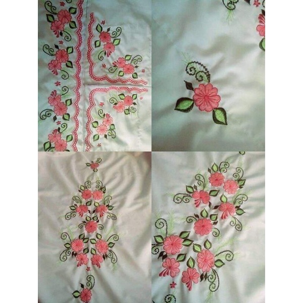 Mukena bordir madura/terusan Termurah