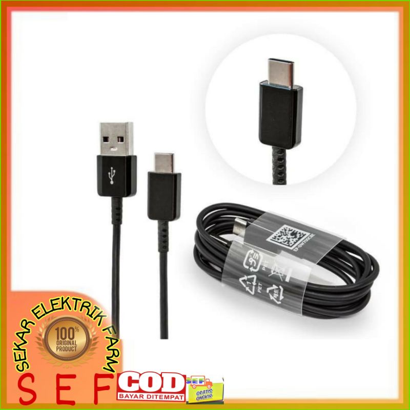 KABEL CHARGER TYPE C SAMSUNG, USBH DATA C ORIGINAL OEM PRODUK