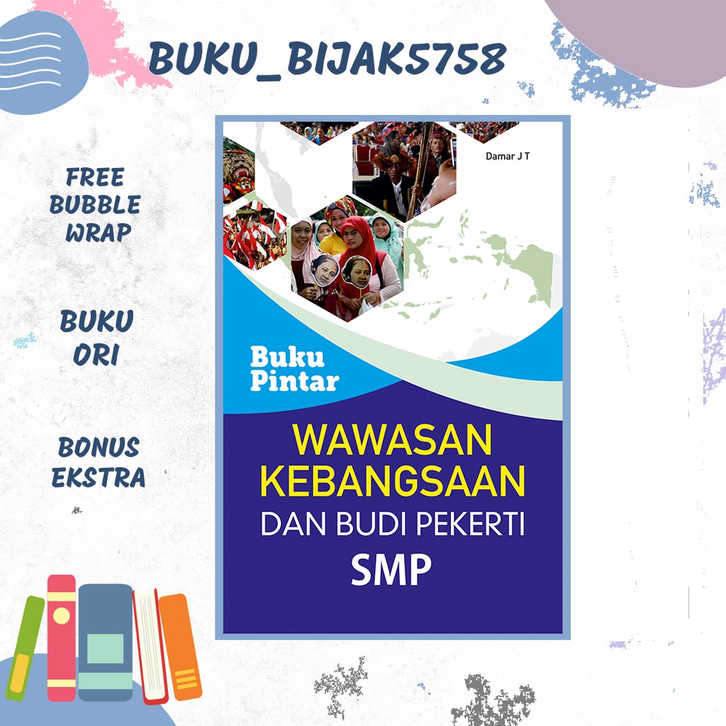 6.6 SALE BUKU WAWASAN KEBANGSAAN DAN BUDI PEKERTI SMP