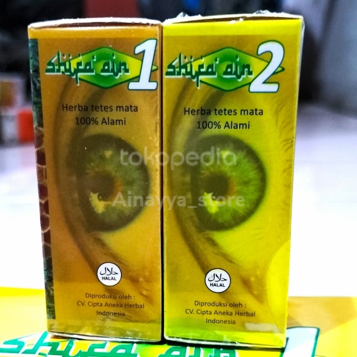 Obat Tetes Mata Syifa Aini Paket | Syifa Aini 1 Dan 2 Original 100%