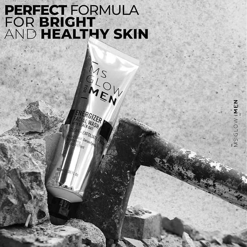 FACIAL WASH MAN MS GLOW MAN /MS GLOW MEN / CUCI MUKA COWOK MS GLOW