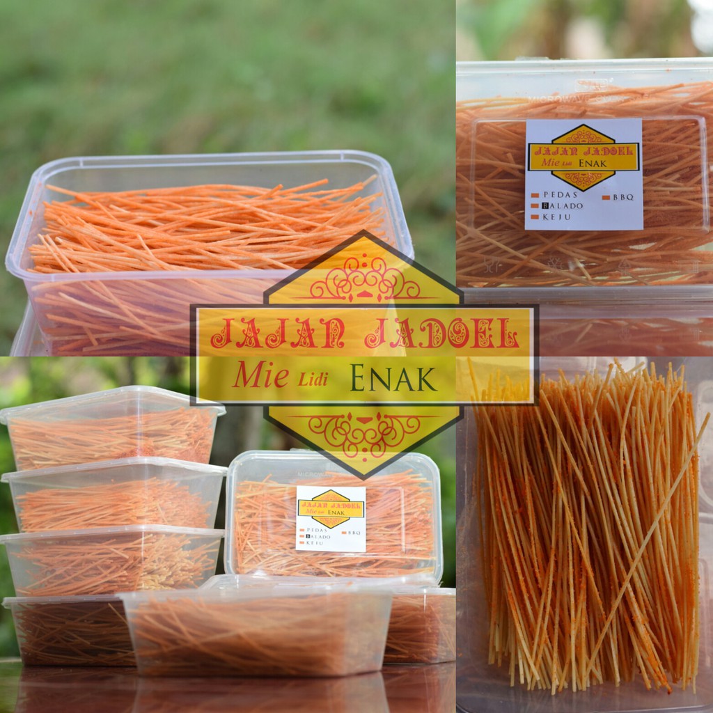 

Mie lidi bok 150gr / berbagai varian rasa