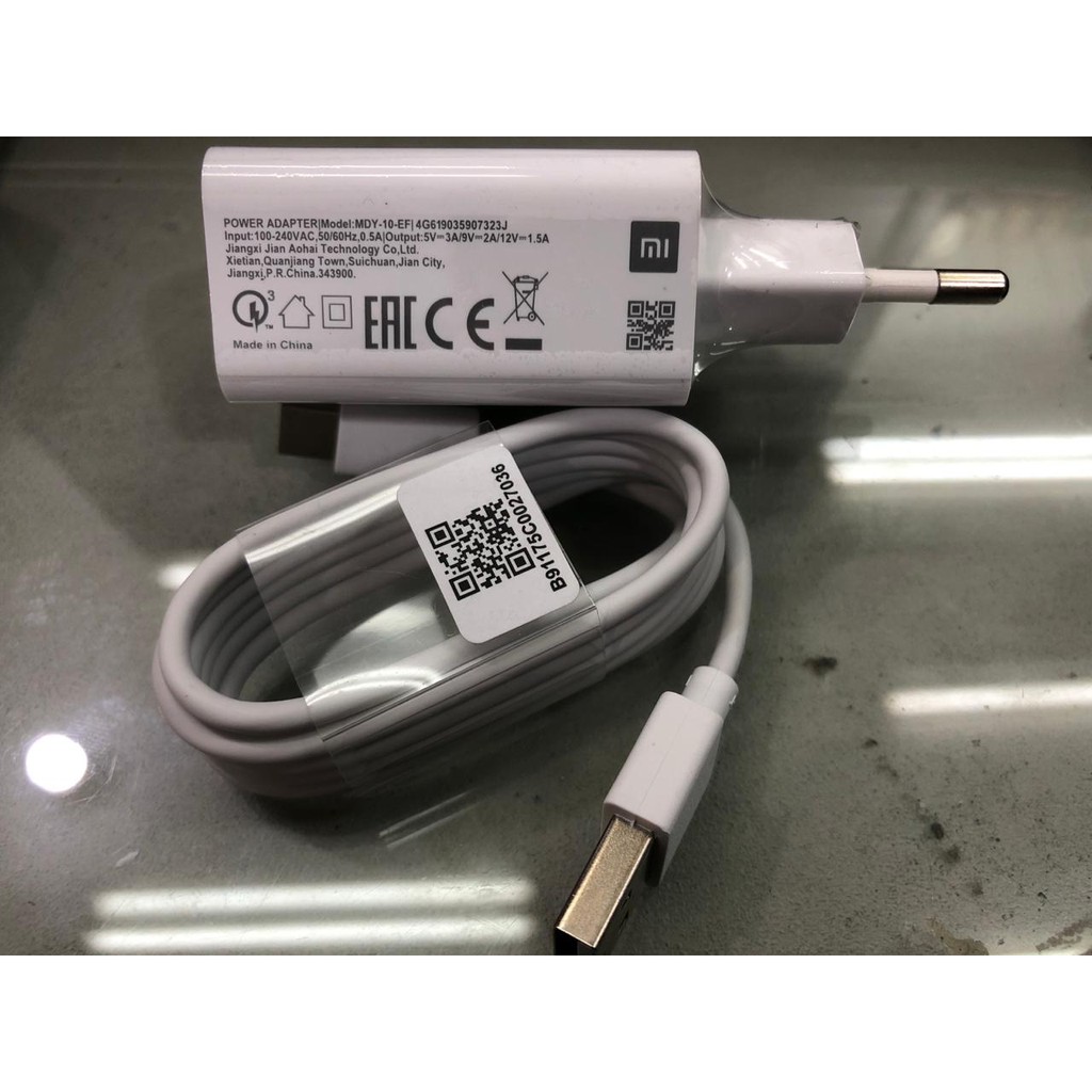 Charger Xiaomi Type C Redmi Note 7,Redmi Note 8 ,mi8 mi9 Original