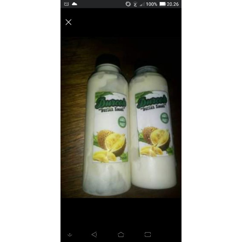 

jus duren dan pancake full duren