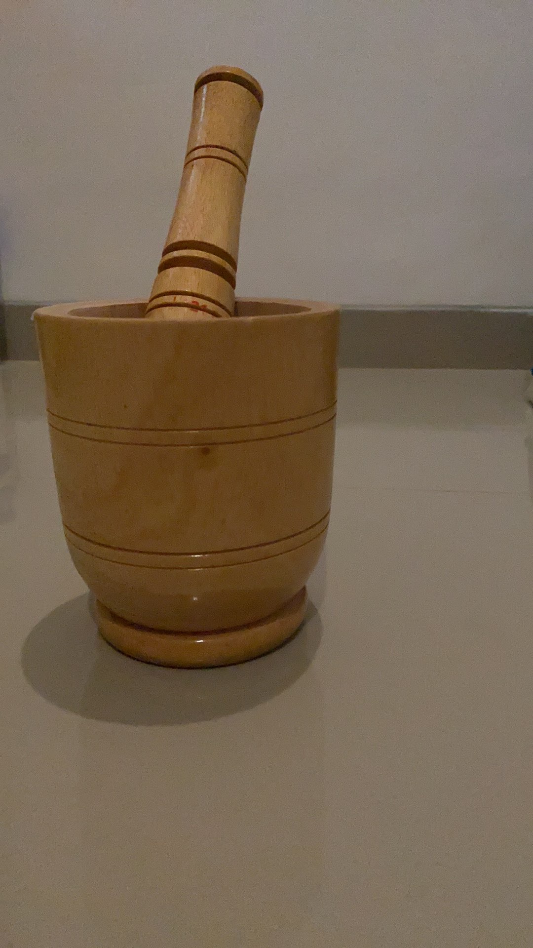 Lumpang Kayu Tradisional Kayu Mahoni Ukuran Kecil! Kuat Tidak Mudah Patah