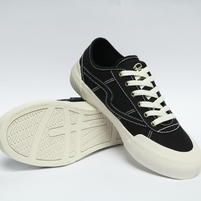 Sepatu Sneakers Pria Patrobas Equip Low Black White / Charcoal Grey / All Black / Navy / Gum / Maroon Original 100%-1